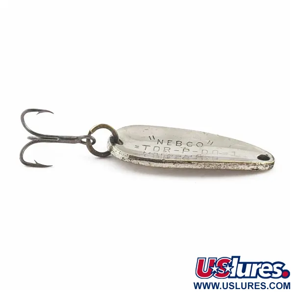  Nebco Tor-P-Do 1, нікель/латунь, 9, блесна коливалка (колебалка) #24173