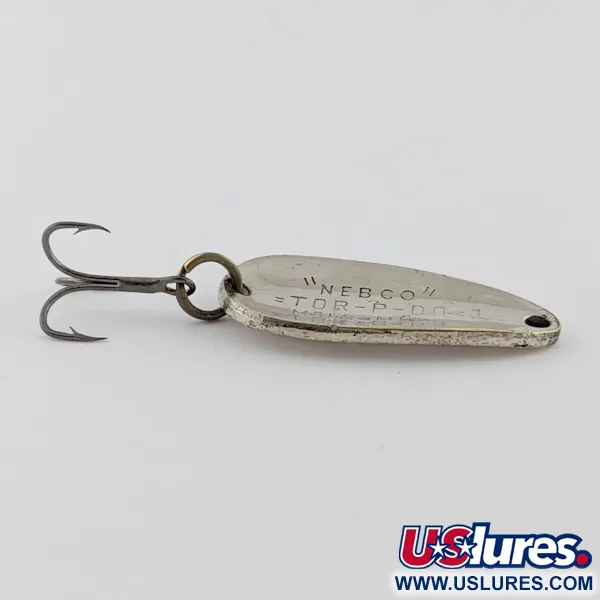  Nebco Tor-P-Do 1, нікель/латунь, 9, блесна коливалка (колебалка) #24173