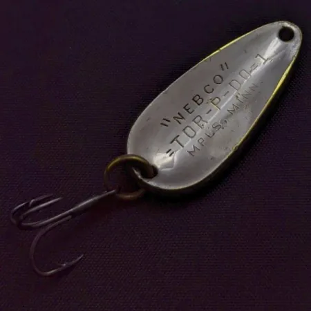 Nebco Tor-P-Do 1, нікель/латунь, 9, блесна коливалка (колебалка) #24173