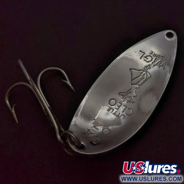 Seneca Little Cleo (Hula Girl), нікель/синій, 21, блесна коливалка (колебалка) #24174