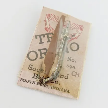 South Bend Trix-Oreno 594, silver/red, 2, блесна коливалка (колебалка) #24177