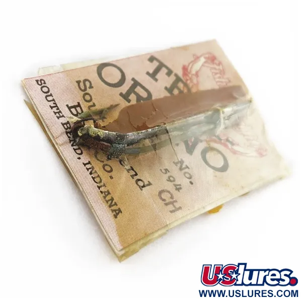  South Bend Trix-Oreno 594, silver/red, 2, блесна коливалка (колебалка) #24177