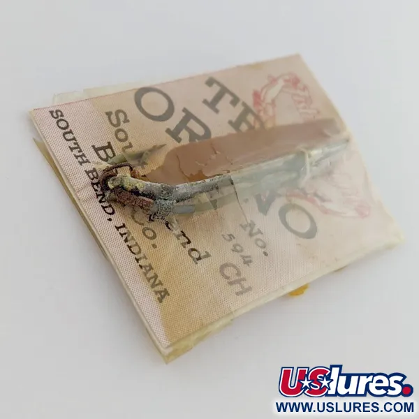  South Bend Trix-Oreno 594, silver/red, 2, блесна коливалка (колебалка) #24177