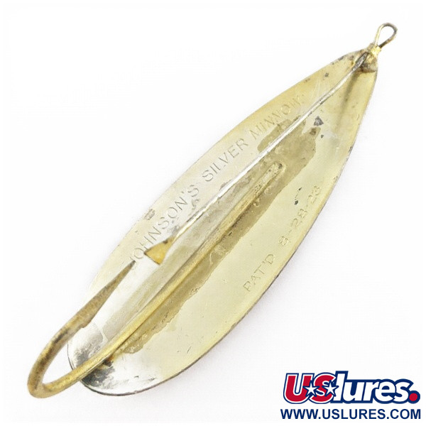 Johnson Silver Minnow, срібло/золото, 31, блесна коливалка (колебалка) #24182