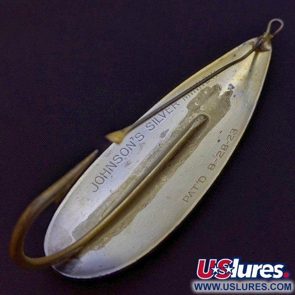  Johnson Silver Minnow, срібло/золото, 31, блесна коливалка (колебалка) #24182
