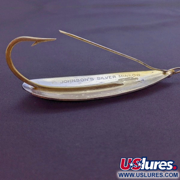  Johnson Silver Minnow, срібло/золото, 31, блесна коливалка (колебалка) #24182