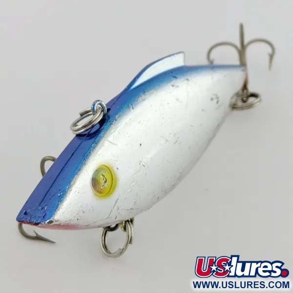  Bill Lewis Rat-L-Trap, Chrome Blue Back, 14, воблер #24188