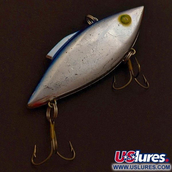  Bill Lewis Rat-L-Trap, Chrome Blue Back, 14, воблер #24188