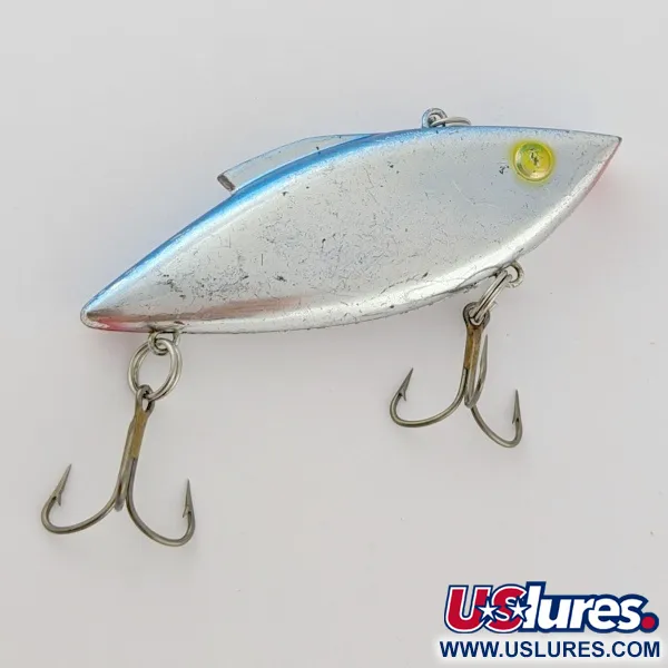  Bill Lewis Rat-L-Trap, Chrome Blue Back, 14, воблер #24188