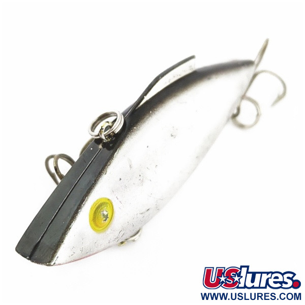  Bill Lewis Rat-L-Trap, RT 25 Chrome Black Back, 14, воблер #24189