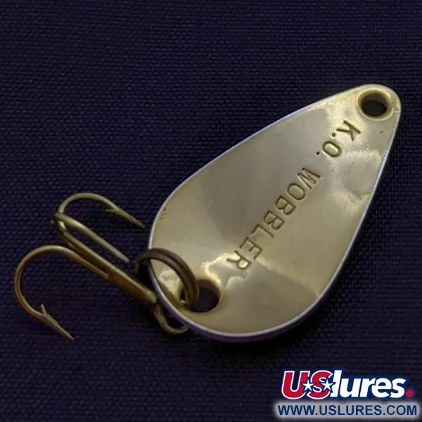  Acme K.O. Wobbler, білий/чорний/золото, 3,5, блесна коливалка (колебалка) #24191