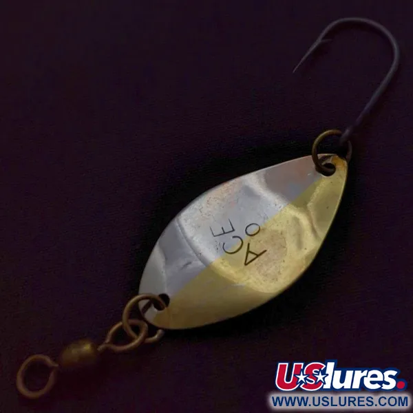  Otto's ACE BAITS, нікель/латунь, 3, блесна коливалка (колебалка) #24193