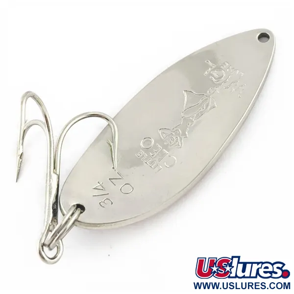 Seneca Little Cleo (Hula Girl), нікель/синій, 21, блесна коливалка (колебалка) #24198