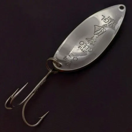 Seneca Little Cleo (Hula Girl), нікель/синій, 21, блесна коливалка (колебалка) #24198