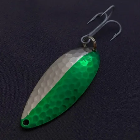 Eppinger Dardevle Devle Dog Detroit (1980-x), нікель/зелений, 21, блесна коливалка (колебалка) #24199