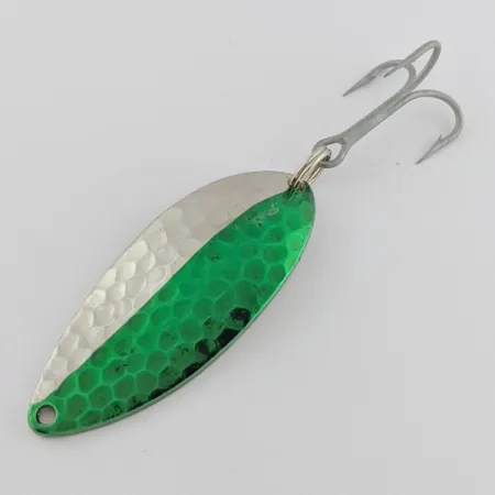 Eppinger Dardevle Devle Dog Detroit (1980-x), нікель/зелений, 21, блесна коливалка (колебалка) #24199