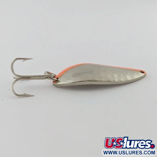 Eppinger Dardevle Devle Dog  5400 Detroit (1980-x), нікель/помаранчевий UV, 14, блесна коливалка (колебалка) #24200