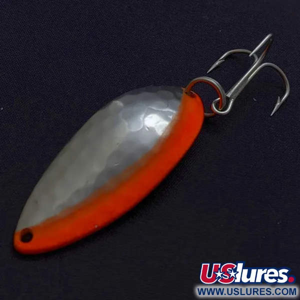 Eppinger Dardevle Devle Dog  5400 Detroit (1980-x), нікель/помаранчевий UV, 14, блесна коливалка (колебалка) #24200