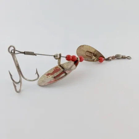 Weller June-Bug, срібло/золото, 8, блешня оберталка (вертушка) #24206