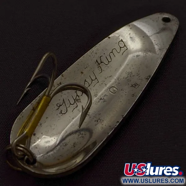 Weber Gypsy King 0, нікель, 11, блесна коливалка (колебалка) #24209