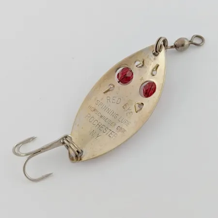 Hofschneider Red Eye Junior, срібло/латунь/червоні очі, 6,5, блесна коливалка (колебалка) #24210