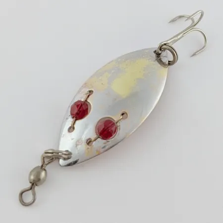 Hofschneider Red Eye Junior, срібло/латунь/червоні очі, 6,5, блесна коливалка (колебалка) #24210