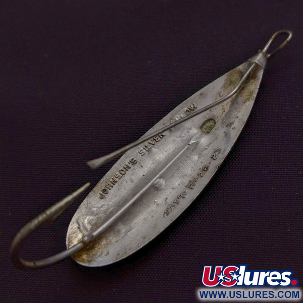  Johnson Silver Minnow незачіпляйка, нікель, 9, блесна коливалка (колебалка) #24217