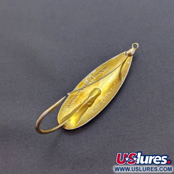  Johnson Silver Minnow незачіпляйка, срібло/латунь, 12, блесна коливалка (колебалка) #24219