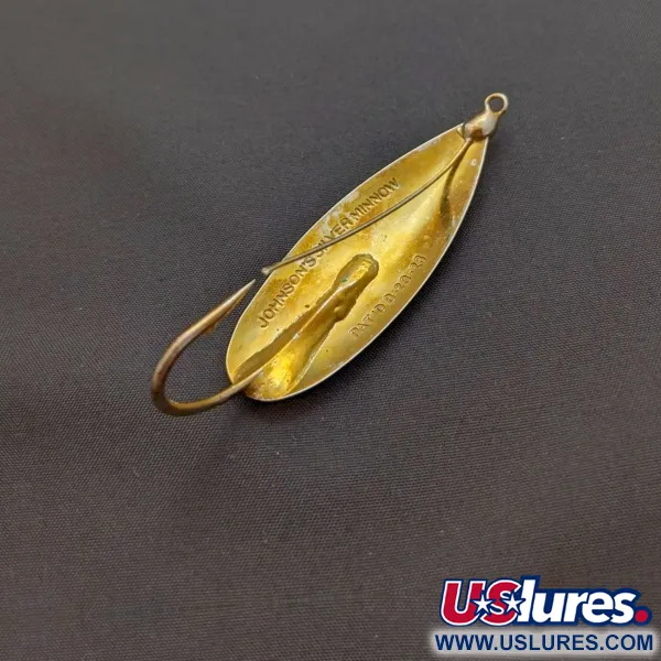  Johnson Silver Minnow незачіпляйка, срібло/латунь, 12, блесна коливалка (колебалка) #24219
