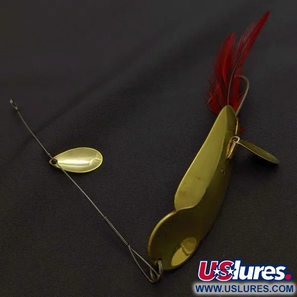 Heddon King Stanley, золото/червоний, 21, блесна коливалка (колебалка) #24228