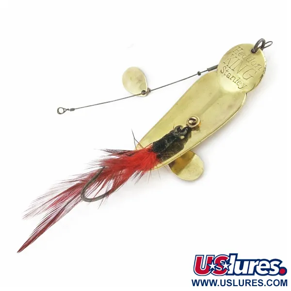 Heddon King Stanley, золото/червоний, 21, блесна коливалка (колебалка) #24228