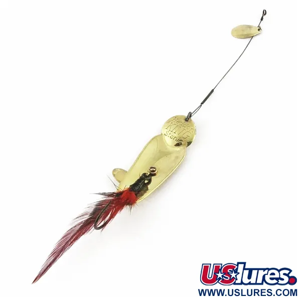 Heddon King Stanley, золото/червоний, 21, блесна коливалка (колебалка) #24228