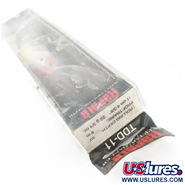 Rapala Deep Tail Dancer 11, CLF (Clown Flash), 22, воблер #24237