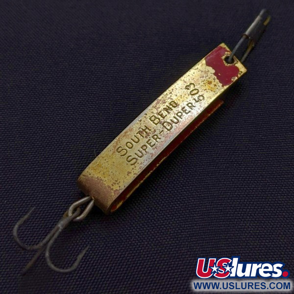 South Bend  Super-Duper 503, золото/червоний, 4,5, блесна коливалка (колебалка) #24239