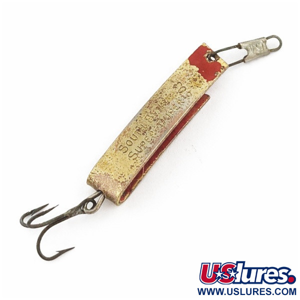 South Bend  Super-Duper 503, золото/червоний, 4,5, блесна коливалка (колебалка) #24239