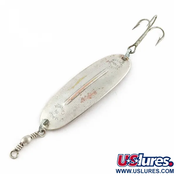 Williams Wabler W40, срібло, 7, блесна коливалка (колебалка) #24241