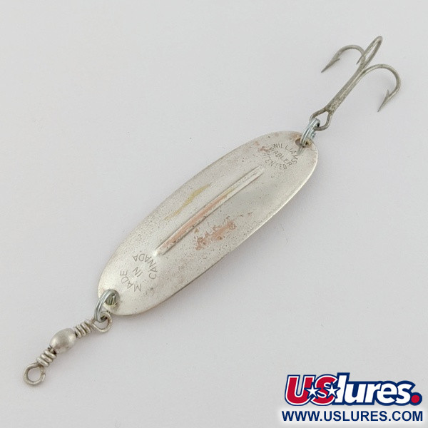 Williams Wabler W40, срібло, 7, блесна коливалка (колебалка) #24241
