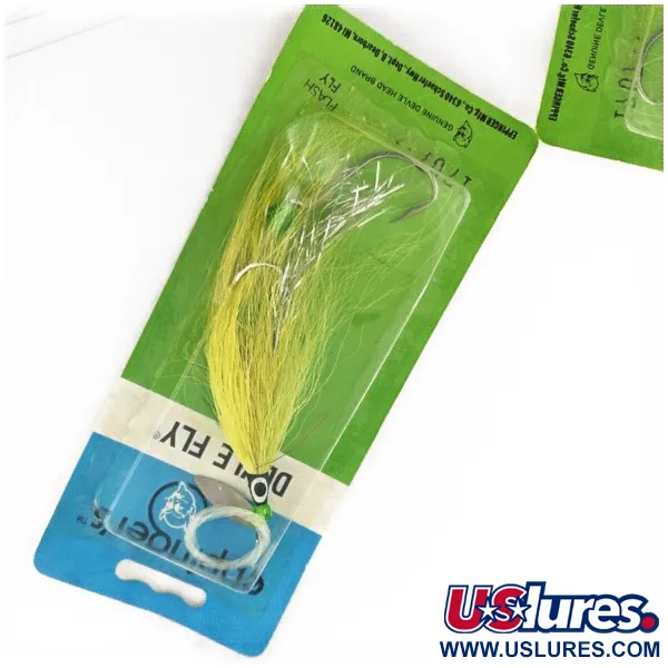 Eppinger Devle Fly, жовтий/фіолетовий, до рибалки #24245