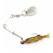 Eagle Claw Spinnerbait, silver, 1.7, блешня оберталка (вертушка) #24251
