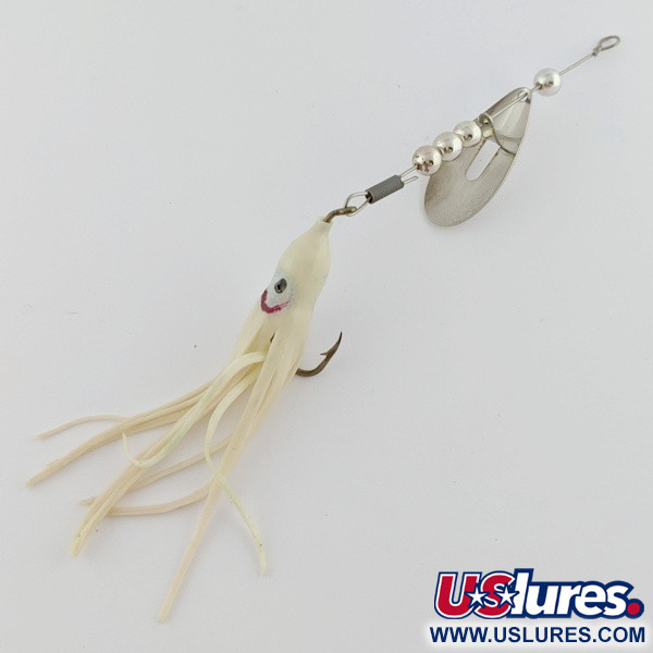 Worth June bug, нікель/синій, 5, блешня оберталка (вертушка) #24252