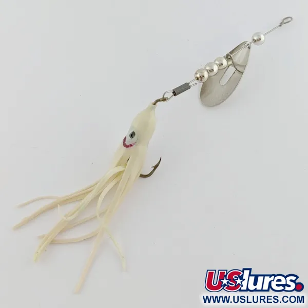 Worth June bug, нікель/синій, 5, блешня оберталка (вертушка) #24252