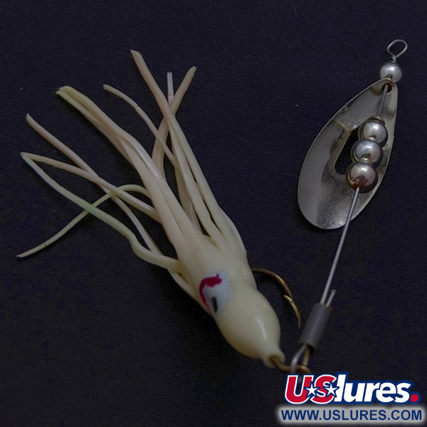 Worth June bug, нікель/синій, 5, блешня оберталка (вертушка) #24252