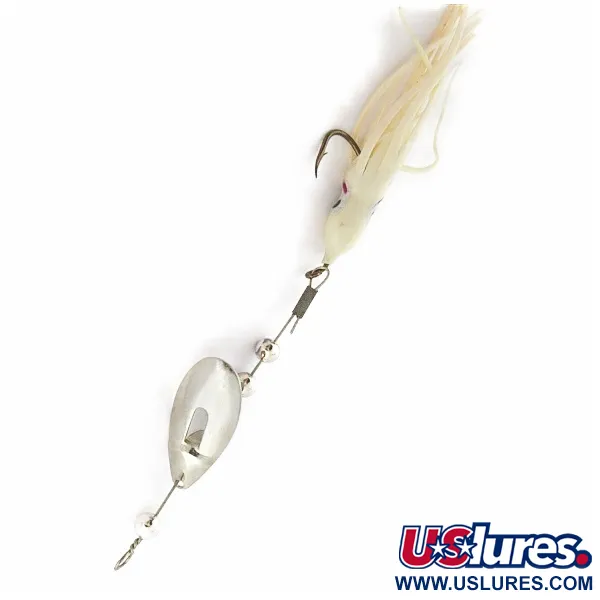 Worth June bug, нікель/синій, 5, блешня оберталка (вертушка) #24252