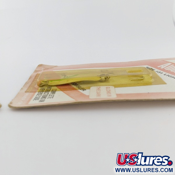 Luhr Jensen Luhr jensen Alpena Diamond #31 Glow, Glo-Flo Green stripe, 4, блесна коливалка (колебалка) #24265