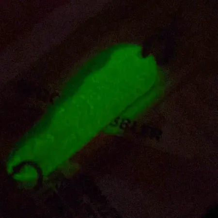 Luhr Jensen Luhr jensen Alpena Diamond #31 Glow​, Glo-Flo Green stripe, 4, блесна коливалка (колебалка) #24265