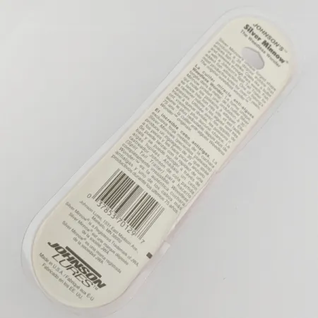 Johnson Silver Minnow незачіпляйка, Зелений/оранжевий/нікель, 21, блесна коливалка (колебалка) #24267