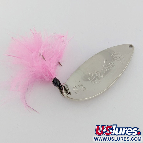 Seneca Little Cleo (Hula Girl), нікель/синій, 21, блесна коливалка (колебалка) #24270