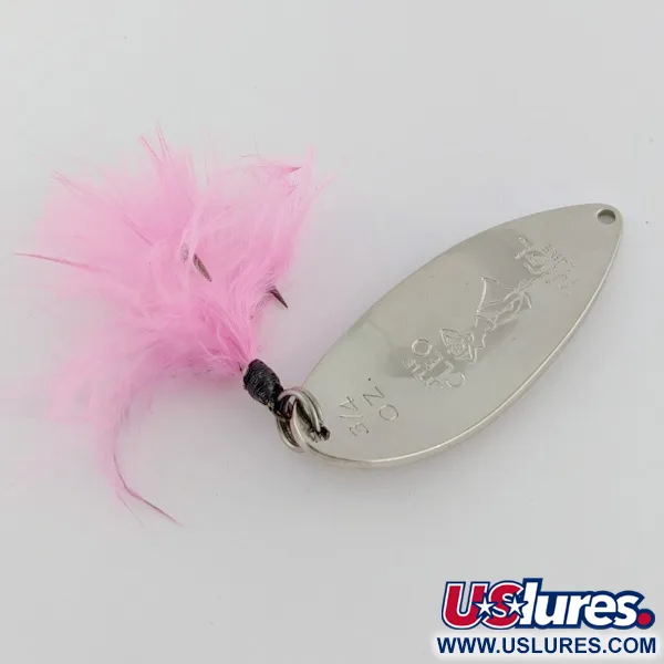 Seneca Little Cleo (Hula Girl), нікель/синій, 21, блесна коливалка (колебалка) #24270