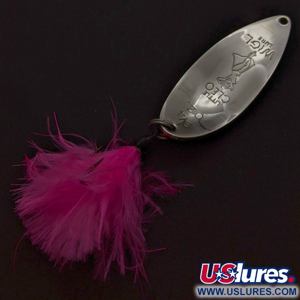 Seneca Little Cleo (Hula Girl), нікель/синій, 21, блесна коливалка (колебалка) #24270