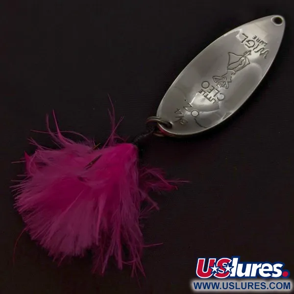 Seneca Little Cleo (Hula Girl), нікель/синій, 21, блесна коливалка (колебалка) #24270